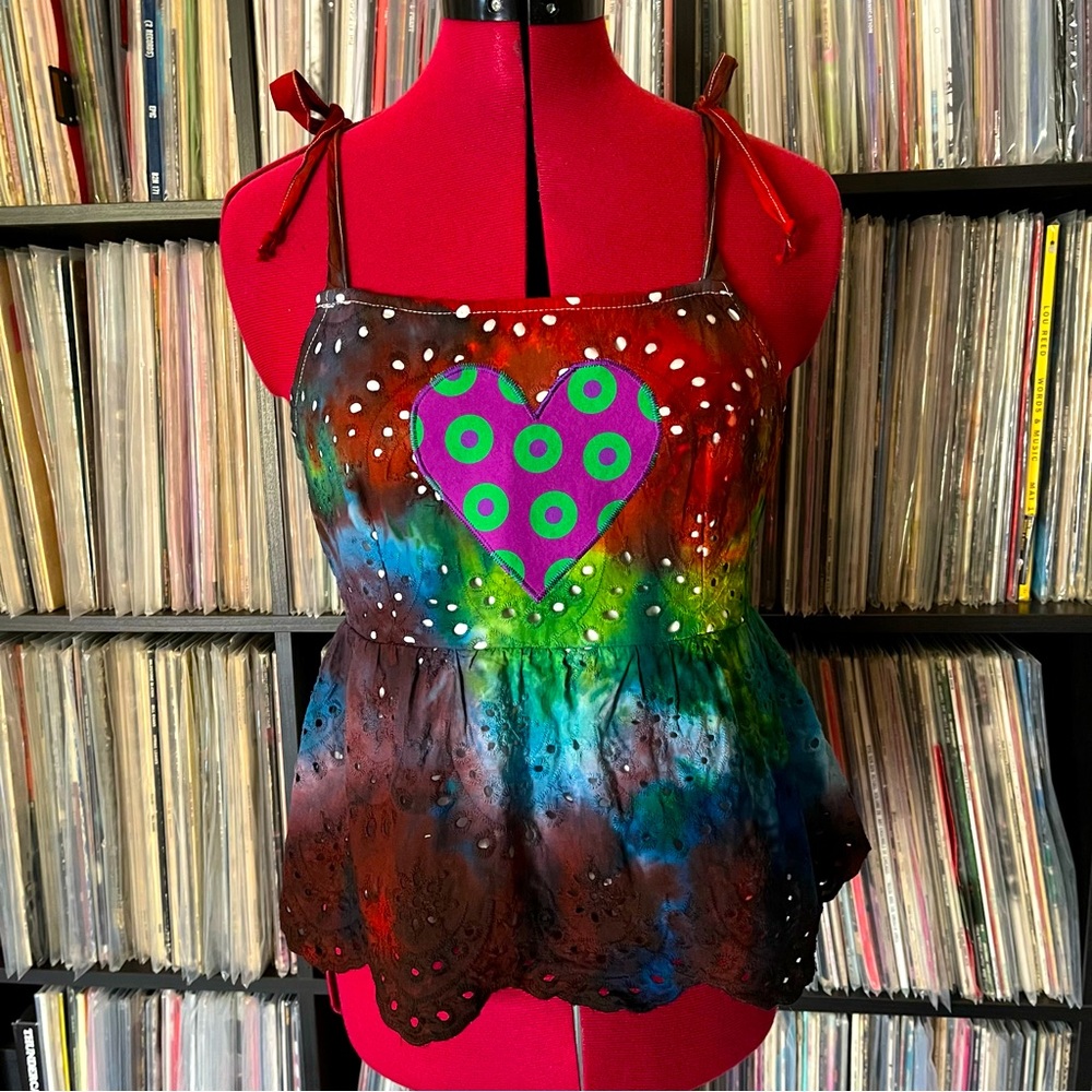 I 💜 fishman donuts ice dyed phish mondegreen ♻️ patchwork ⭕️ y2k shakedown 🌈